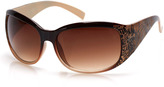 Thumbnail for your product : Wallis Brown Butterfly Print Sunglasses