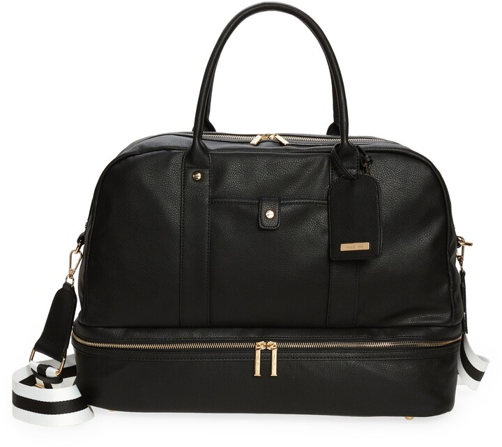 Mali & Lili Large Riley Vegan Leather Weekend Travel Bag ShopStyle