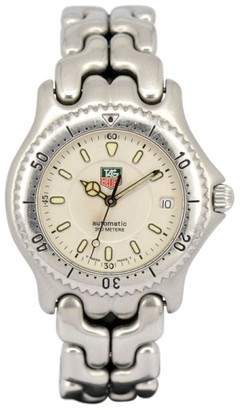 Tag Heuer S/el S89.706 Stainless Steel with White Dial 37.5mm Mens Watch