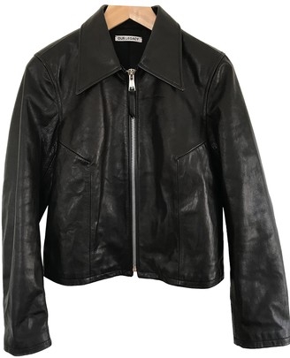 Our Legacy Black Leather Jackets