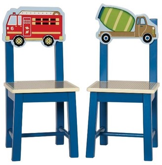 The Well Appointed House Guidecraft Transportation Theme Table and Chairs Set for Kids