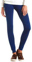 Thumbnail for your product : Charlotte Russe High-Waisted Fleece-Lined Leggings