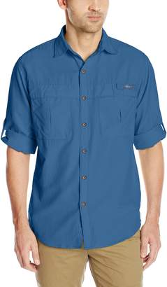 G.H. Bass & Co. Men's Explorer Survivor Point Collar Long Sleeve Fishing Shirt X-Large