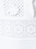 Thumbnail for your product : RED Valentino crochet insert dress