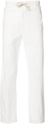 Ann Demeulemeester drawstring trousers - men - Cotton/Linen/Flax - XS