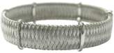 Thumbnail for your product : Roberto Coin 18K White Gold with Diamond Silk Weave Bracelet