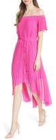 Thumbnail for your product : Ted Baker Melli Off the Shoulder Pleat Dress