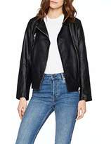 faux leather jacket womens uk