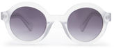 Thumbnail for your product : Whistles Brigitte Matt Round Sunglasses