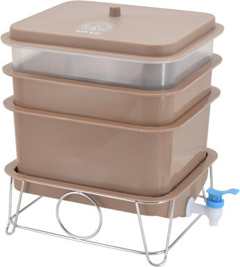 Arcadia Garden Products 4 Gallons Gal. Plastic Worm Bin