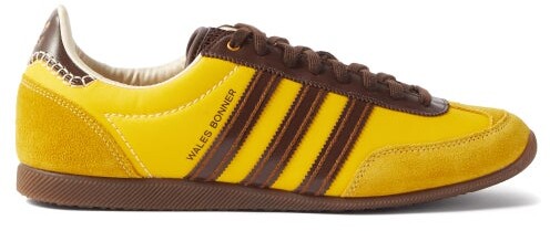 adidas yellow suede shoes