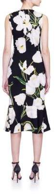 Dolce & Gabbana Stretch Silk Floral Dress