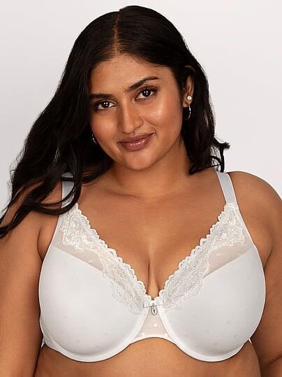 Victoria's Secret Curvy Couture Sheer Whisper Plunge T-Shirt Bra