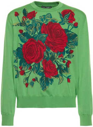Dolce & Gabbana Men's Crewneck Sweaters | Shop the world's largest 