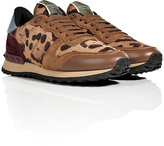 Thumbnail for your product : Valentino Leather/Haircalf Sneakers Gr. 40