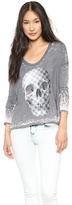 Thumbnail for your product : Chaser Checkered Skull Tee
