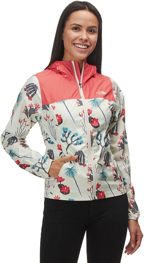 the north face printed cyclone jacket