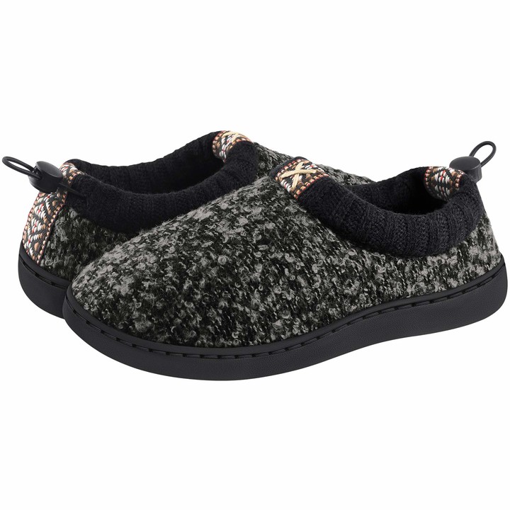 Hocres Homitem Womens Lightweight Slippers Fleece Memory Foam Comfy