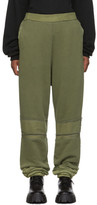 Thumbnail for your product : Ambush Green Bleach Patchwork Lounge Pants