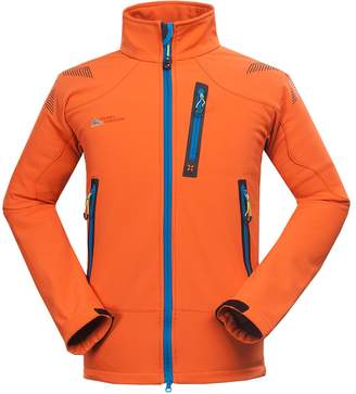 MOUNT CONQUER Topway Men's Softshell Windproof Water Resistant Fleece Lined Jacket Sports Coat