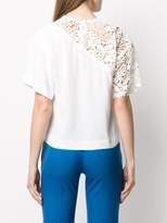 Thumbnail for your product : No.21 crochet panel T-shirt