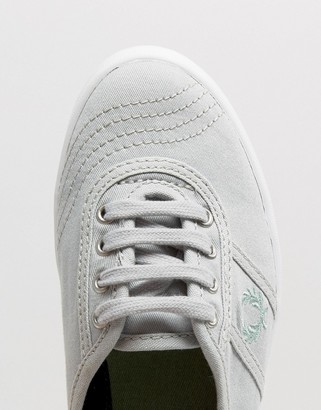 Fred Perry Gray Aubrey Sneakers