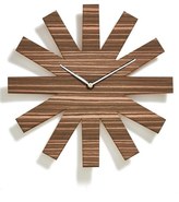 Thumbnail for your product : WORLD FRIENDLY WORLD 'Asterisk' Wall Clock