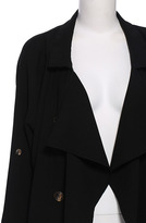 Thumbnail for your product : Turndown Black Trench Coat