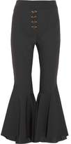 Thumbnail for your product : Ellery Sin City Crepe Flared Pants