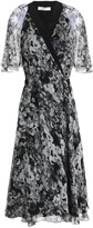 Thumbnail for your product : Lanvin Floral-print Silk-georgette Wrap Dress