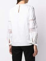 Thumbnail for your product : Michael Kors Collection lace inserts blouse