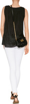 Thumbnail for your product : Anna Sui Sleeveless Cotton Embroidered Top