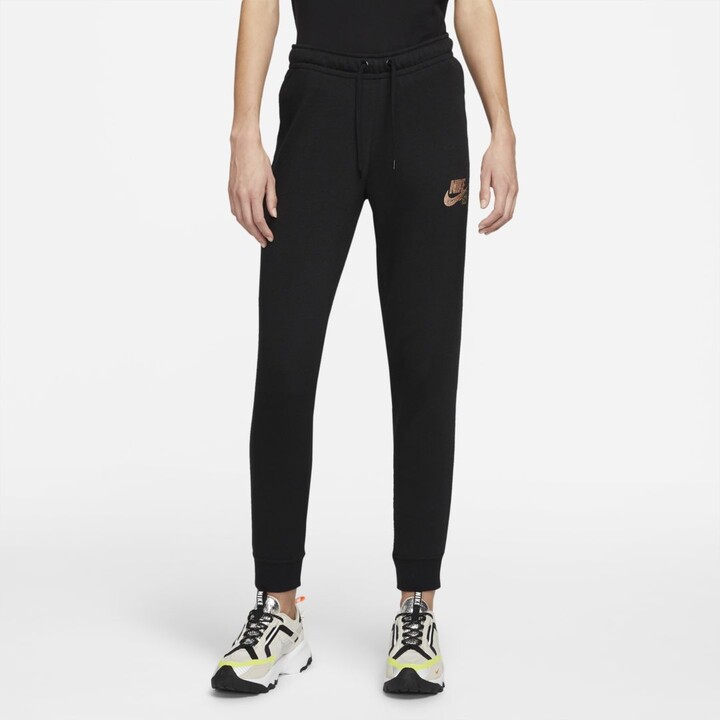 Nike Sportswear Club Fleece Women's Tight Fit Glitter Pants ShopStyle