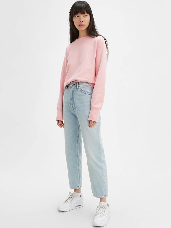 levis loose taper crop