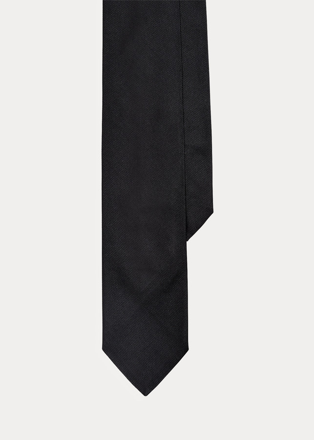 Ralph Lauren Silk Repp Narrow Tie ShopStyle