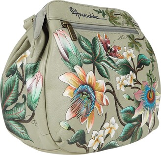 Anuschka Convertible Medium Bag 691 (Floral Passion) Handbags