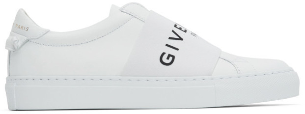 givenchy black elastic urban knots sneakers