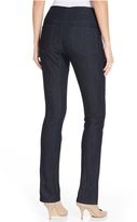 Thumbnail for your product : NYDJ Poppy Pull-On Skinny-Leg Jeans, Dark Enzyme Wash