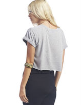 Thumbnail for your product : Wet Seal Cut Off Crop Tee