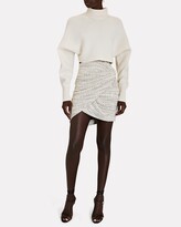 Thumbnail for your product : Intermix Fay Cropped Turtleneck Sweater