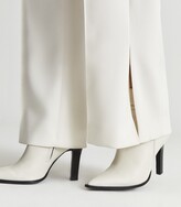 Thumbnail for your product : Reiss Ada Ankle - Leather Point-toe Ankle Boots in White