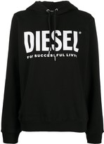 Thumbnail for your product : Diesel F-ANG logo print hoodie