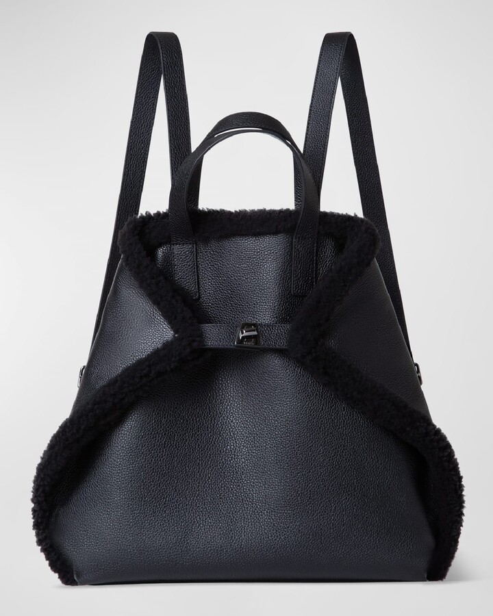 Shearling Backpack | ShopStyle