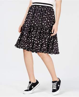Macy's Nicopanda Tiered Floral-Print Skirt, Created for