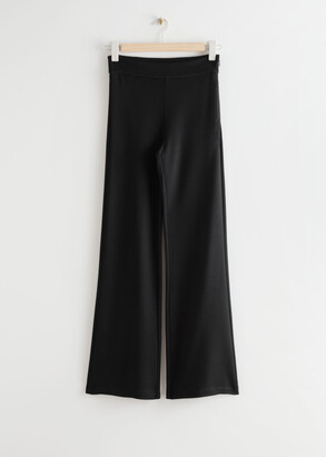 And other stories Straight Viscose Trousers