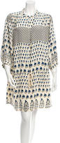 Thumbnail for your product : Ulla Johnson Printed Silk Dress