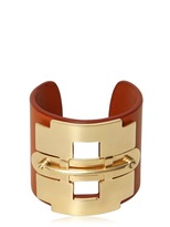 Thumbnail for your product : Tod's Leather And Metal Horse Bit Bracelet