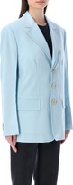 Thumbnail for your product : Marni Tropical Wool Single-breasted Blazer