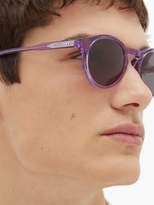 Thumbnail for your product : Sun Buddies Zinedine Round Sunglasses - Mens - Purple