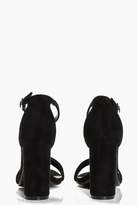 Thumbnail for your product : boohoo Block Heel Two Part Sandals